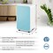 Costway Dehumidifier for Home Basement 9-Pint(DOE)/Day 3 Modes Portable up to 2500 Sq. Ft Blue/Pink/Yellow (MAX32Pint at 95°F, 90%RH)